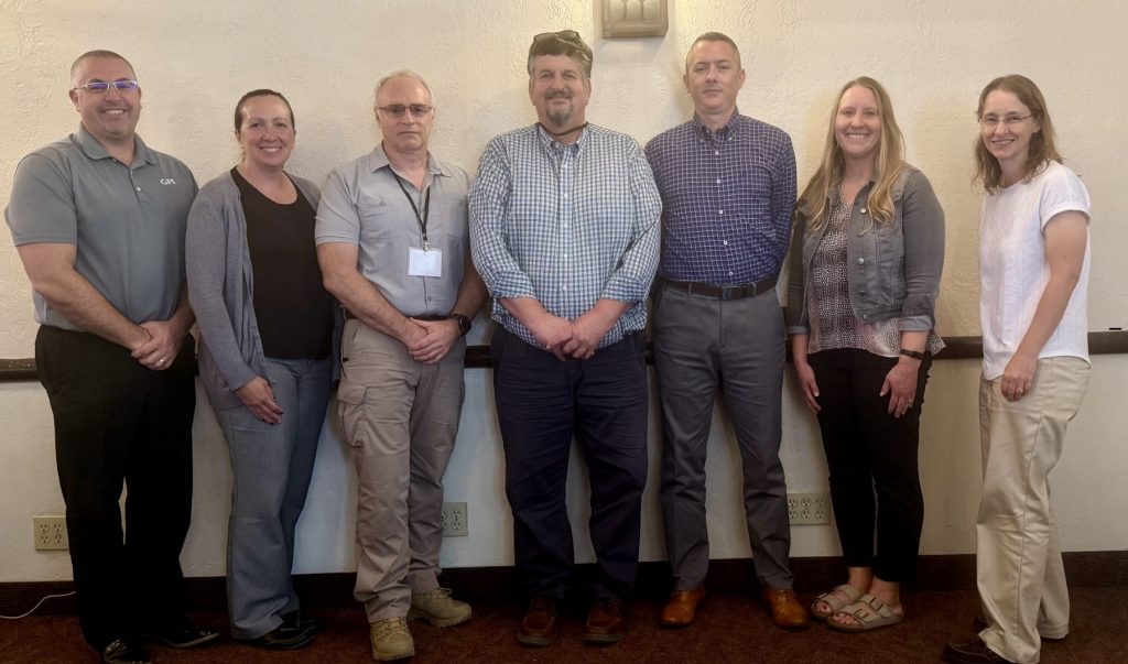 Image of scan team members.